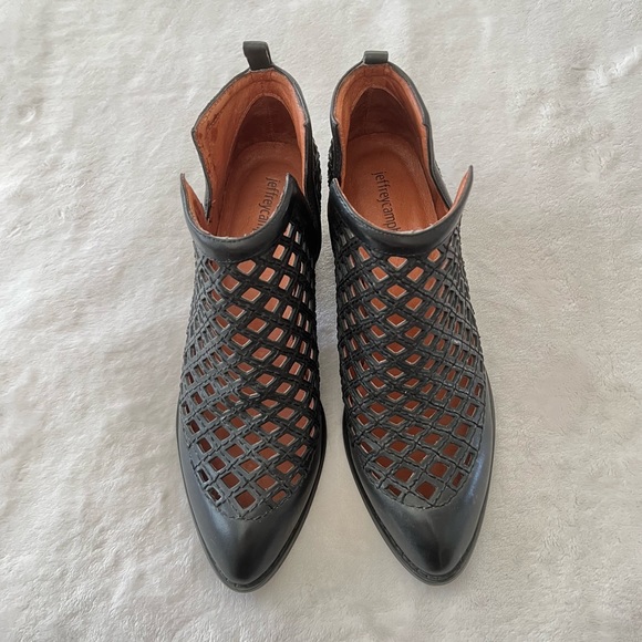 Jeffrey Campbell Taggart Open Weave Booties - Picture 7 of 12